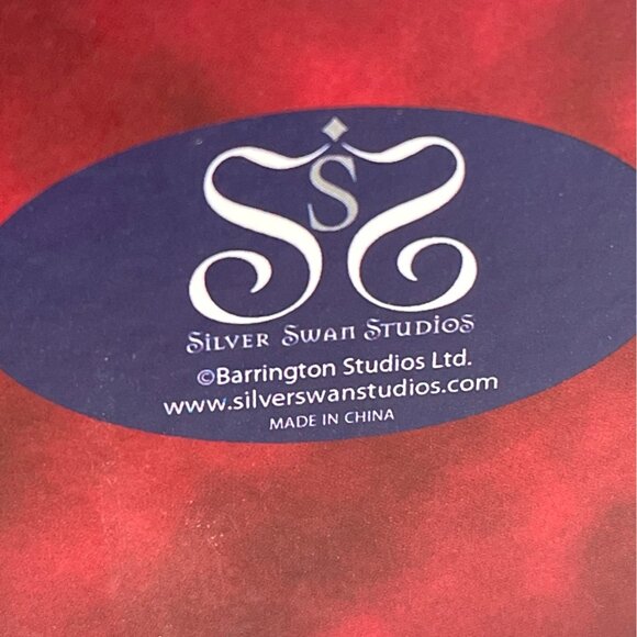 Wine Bottle Storage Gift Box Red Green Poinsettia Flower Christmas Holiday - Picture 7 of 15